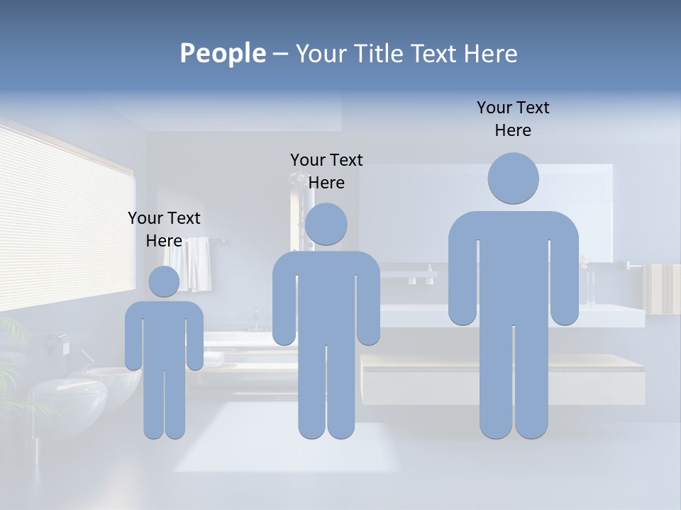 Minimalist Bathrooms PowerPoint Template