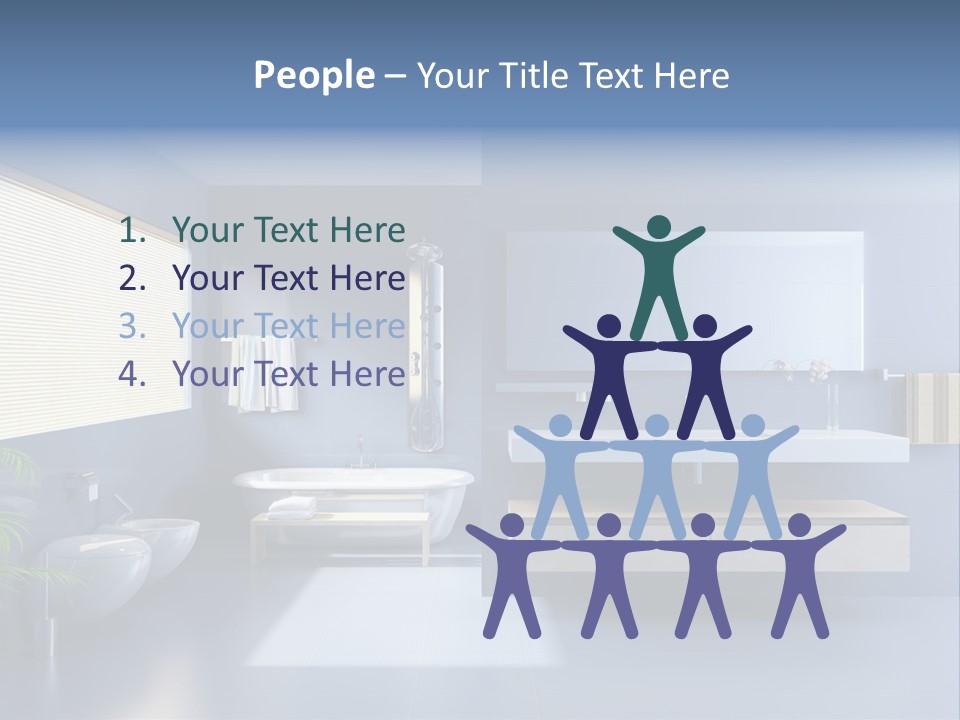 Minimalist Bathrooms PowerPoint Template