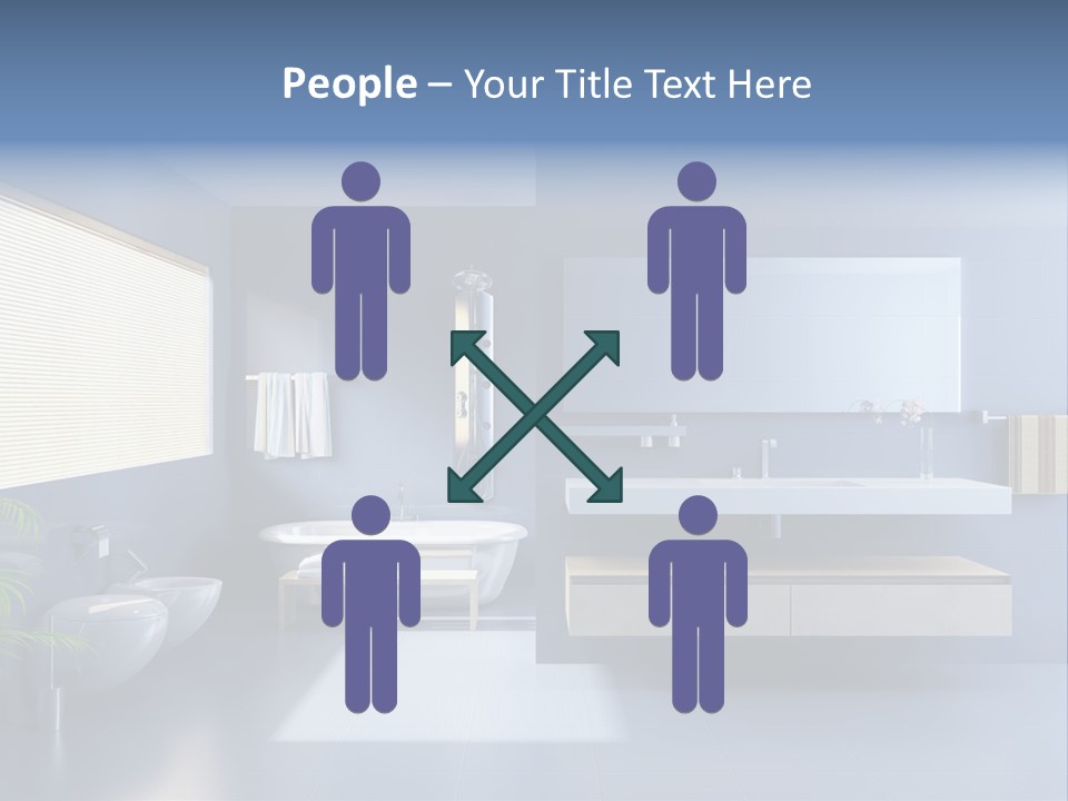 Minimalist Bathrooms PowerPoint Template