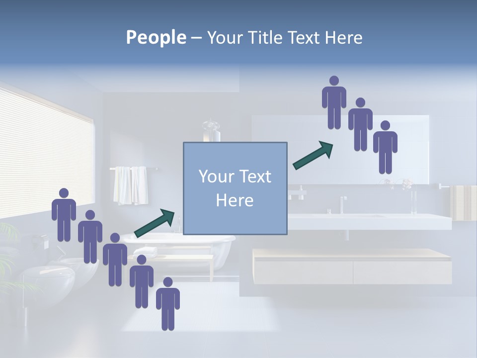Minimalist Bathrooms PowerPoint Template