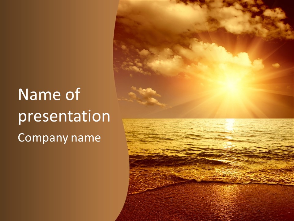 Breathtaking PowerPoint Template