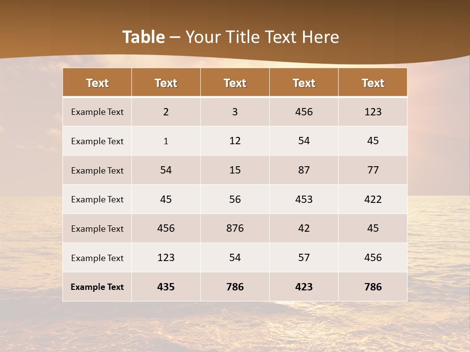 Breathtaking PowerPoint Template