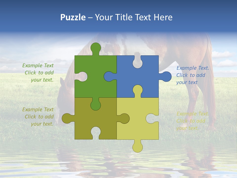 Beautiful Horses PowerPoint Template