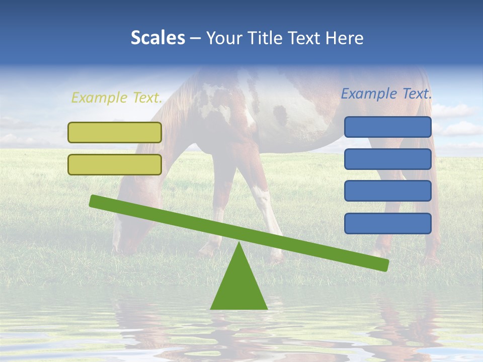 Beautiful Horses PowerPoint Template