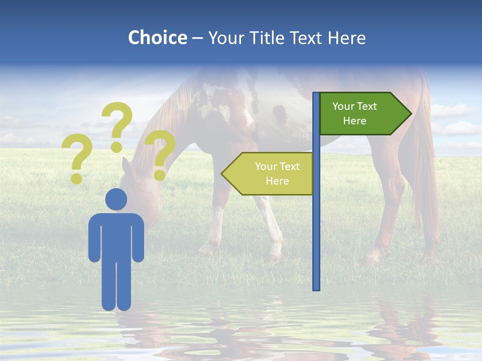 Beautiful Horses PowerPoint Template