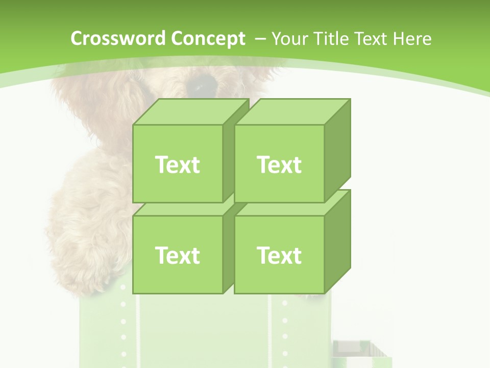 Christmas Dog PowerPoint Template