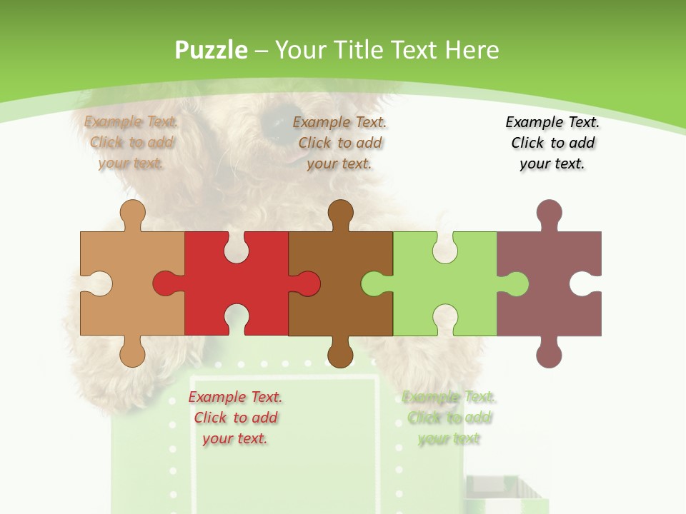 Christmas Dog PowerPoint Template