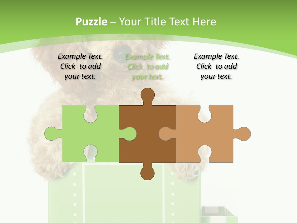 Christmas Dog PowerPoint Template