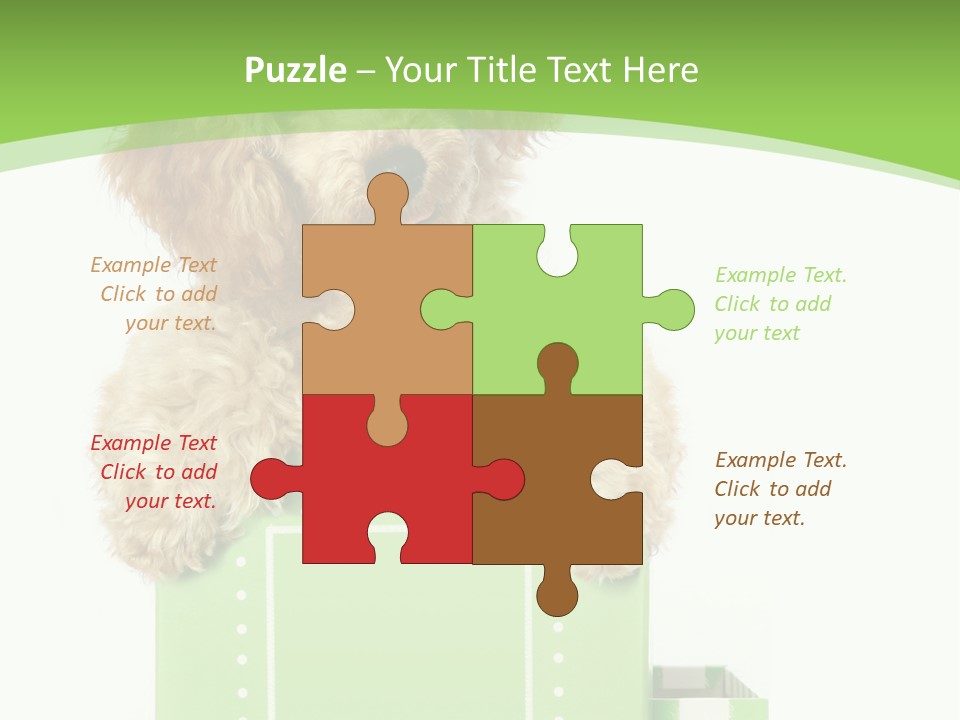 Christmas Dog PowerPoint Template