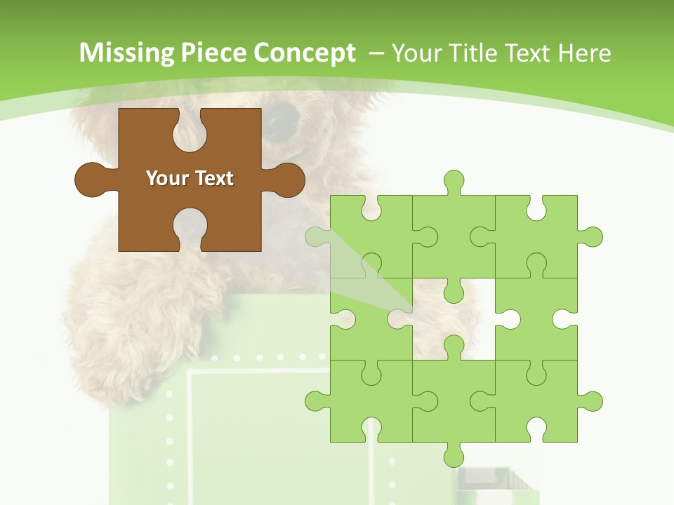 Christmas Dog PowerPoint Template