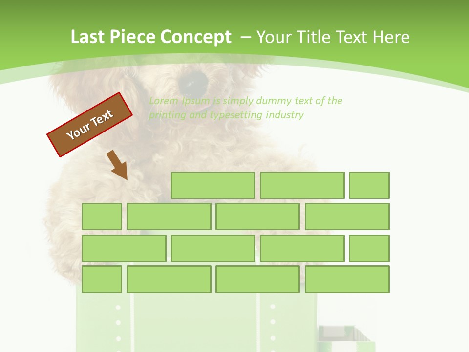 Christmas Dog PowerPoint Template