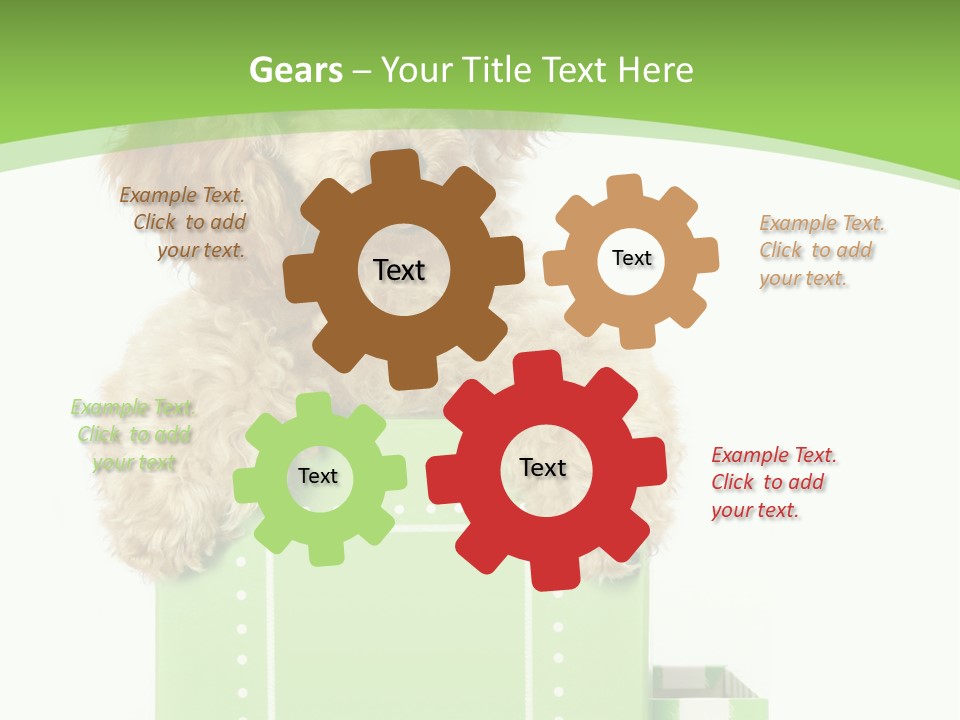 Christmas Dog PowerPoint Template