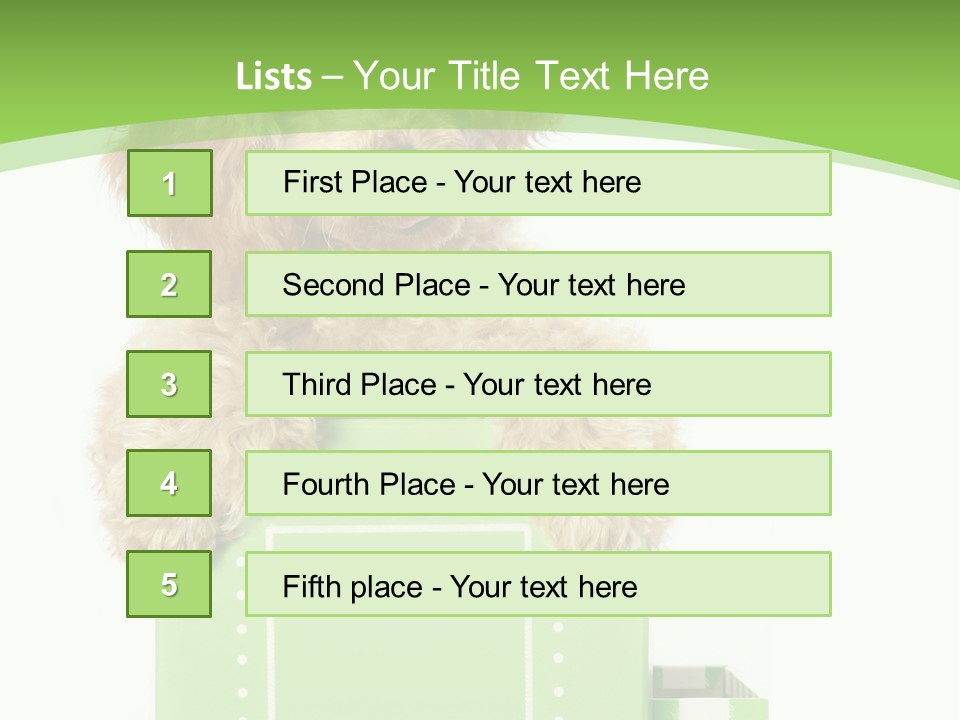 Christmas Dog PowerPoint Template