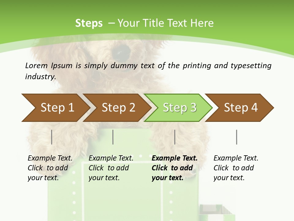 Christmas Dog PowerPoint Template