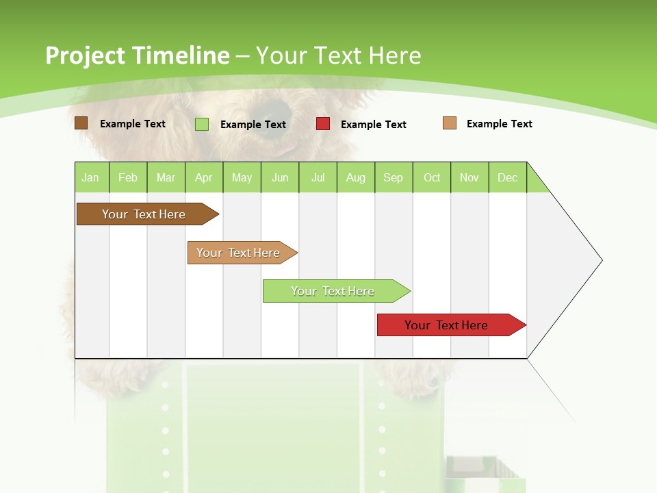Christmas Dog PowerPoint Template