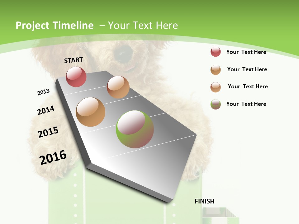 Christmas Dog PowerPoint Template