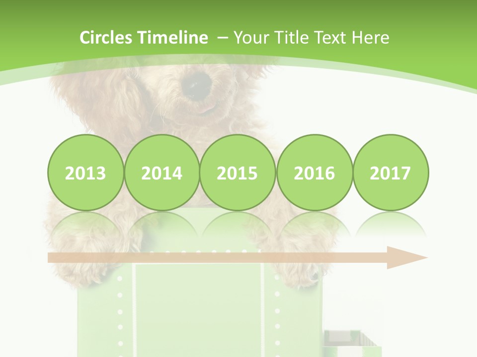 Christmas Dog PowerPoint Template
