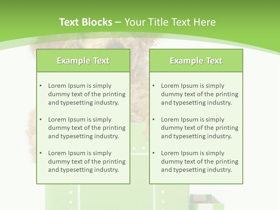 Christmas Dog PowerPoint Template