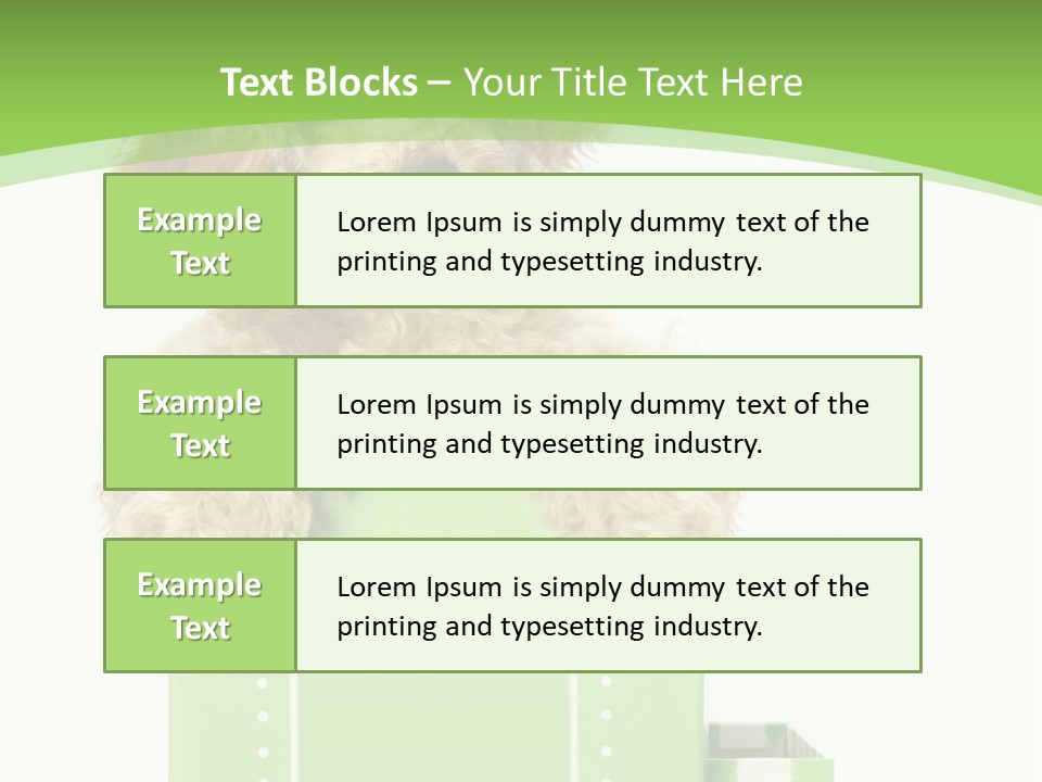 Christmas Dog PowerPoint Template