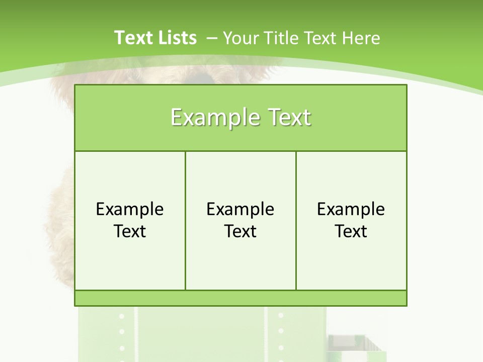 Christmas Dog PowerPoint Template