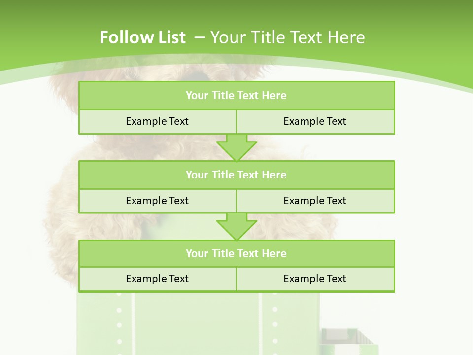 Christmas Dog PowerPoint Template