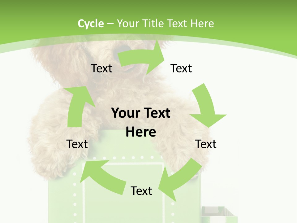 Christmas Dog PowerPoint Template