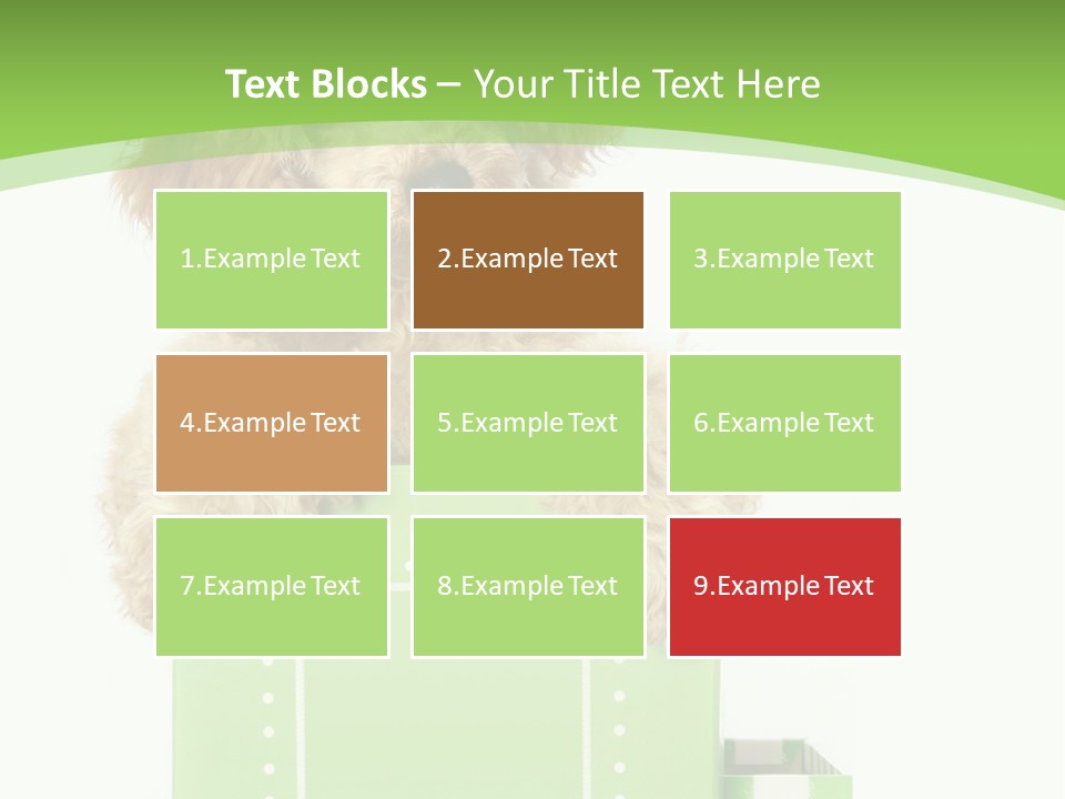 Christmas Dog PowerPoint Template