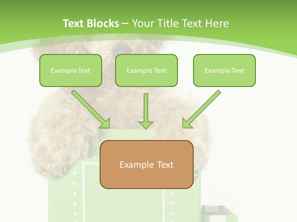 Christmas Dog PowerPoint Template