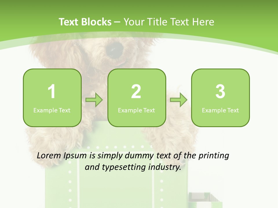 Christmas Dog PowerPoint Template