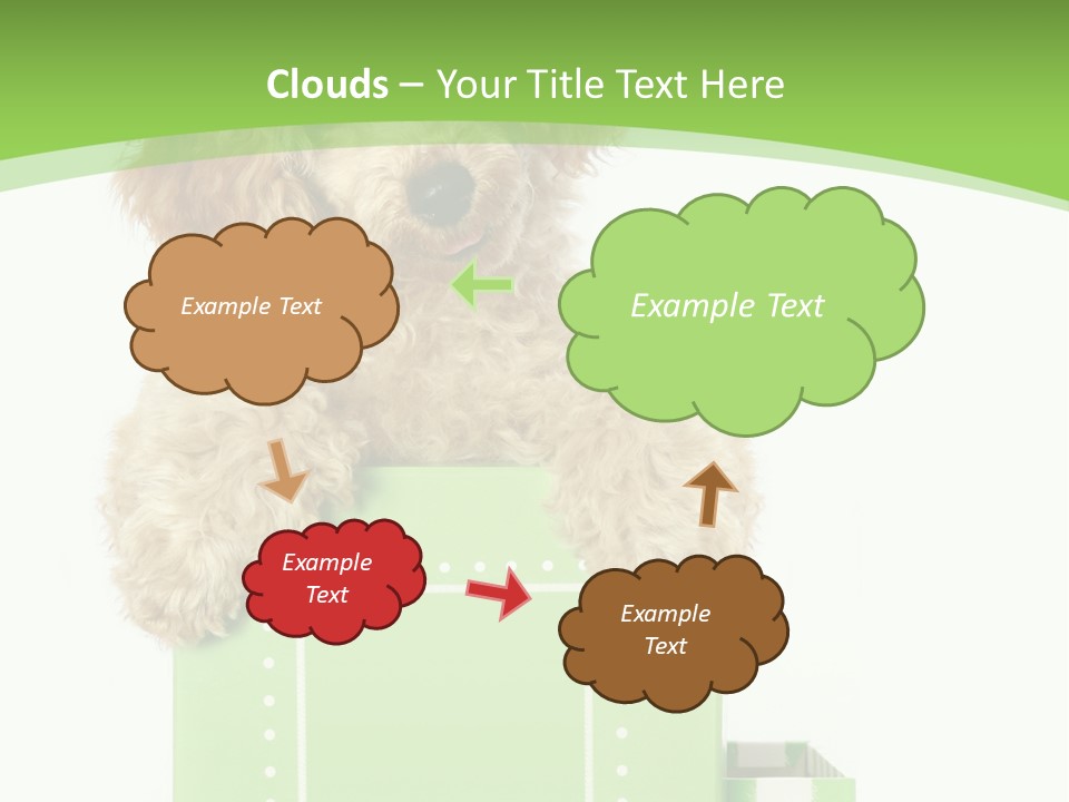 Christmas Dog PowerPoint Template