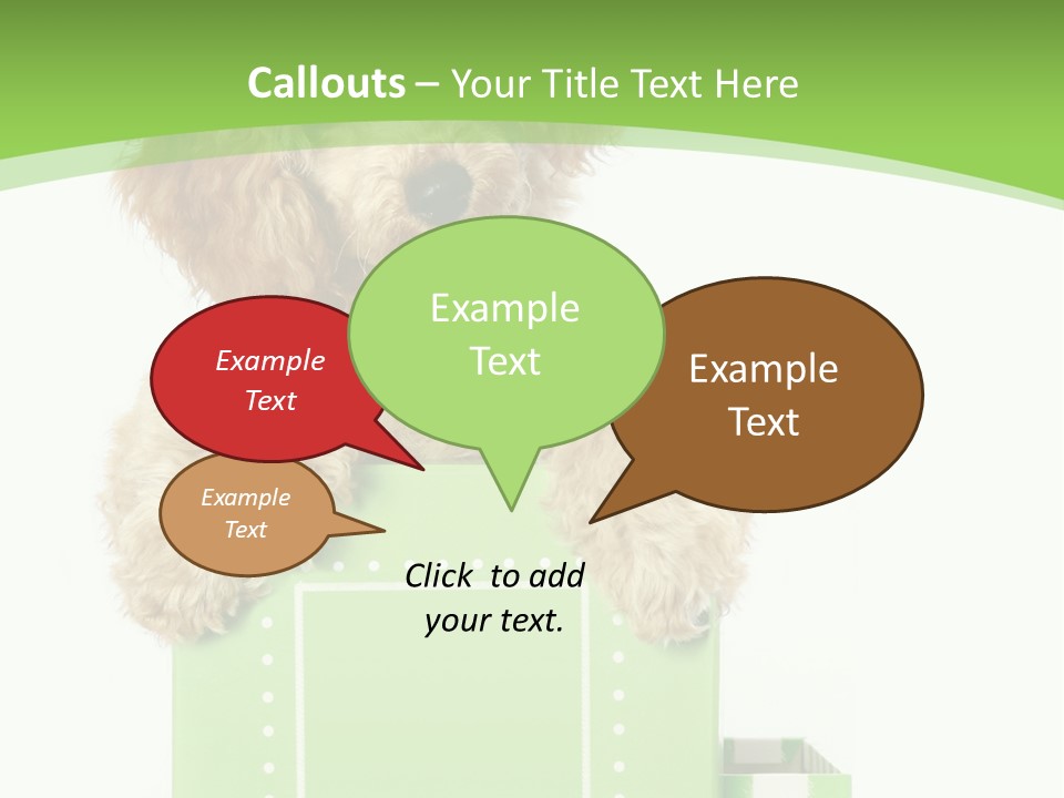 Christmas Dog PowerPoint Template