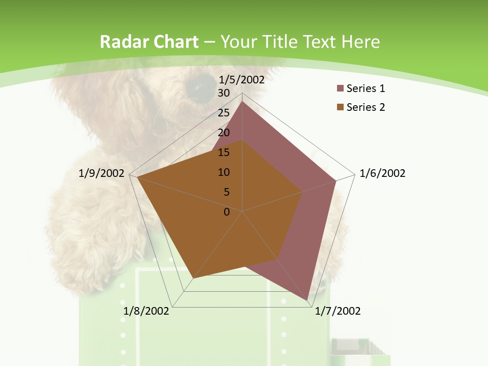 Christmas Dog PowerPoint Template