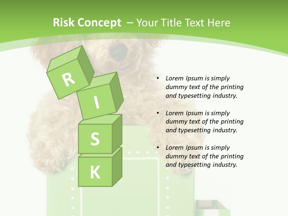 Christmas Dog PowerPoint Template