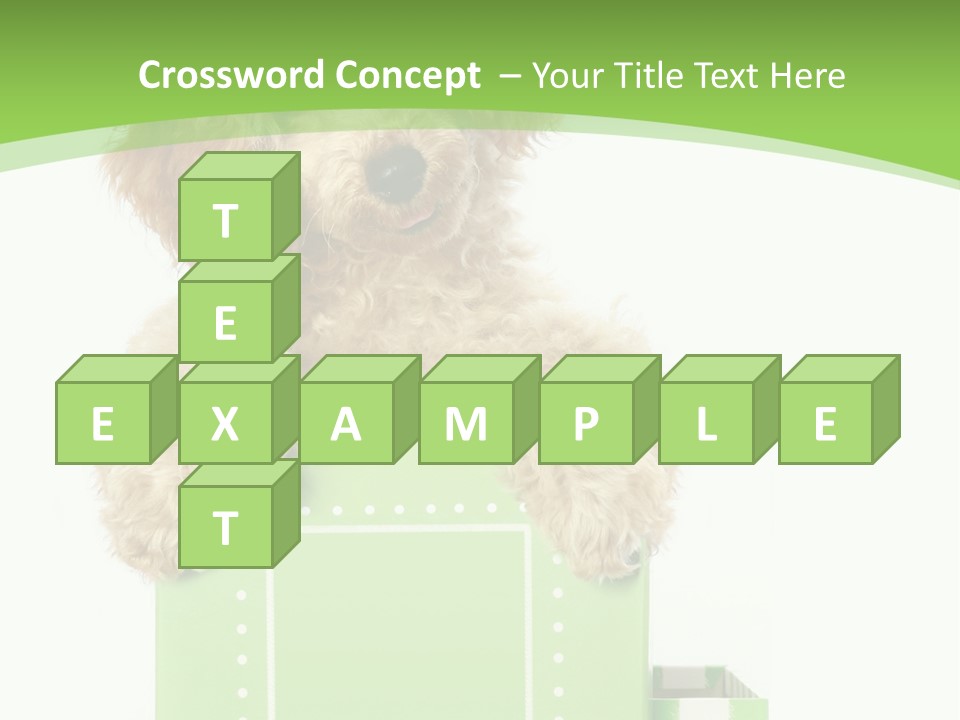 Christmas Dog PowerPoint Template