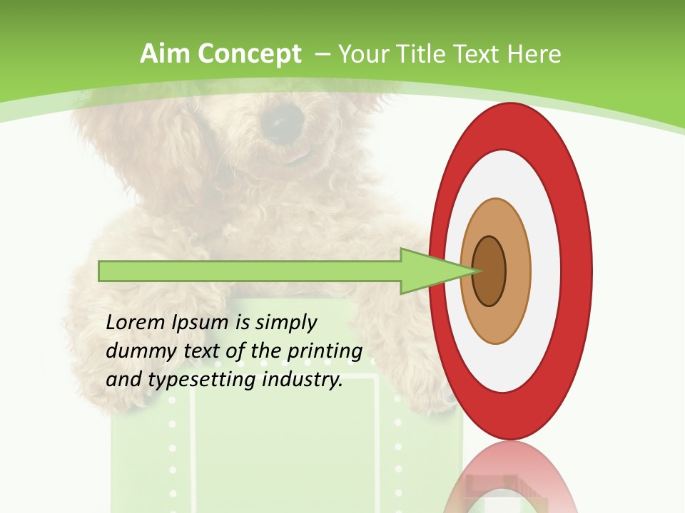 Christmas Dog PowerPoint Template