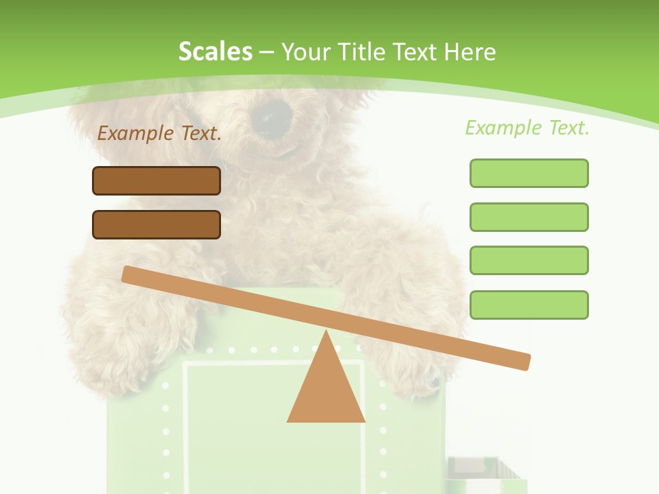 Christmas Dog PowerPoint Template