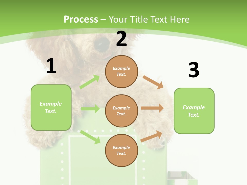 Christmas Dog PowerPoint Template