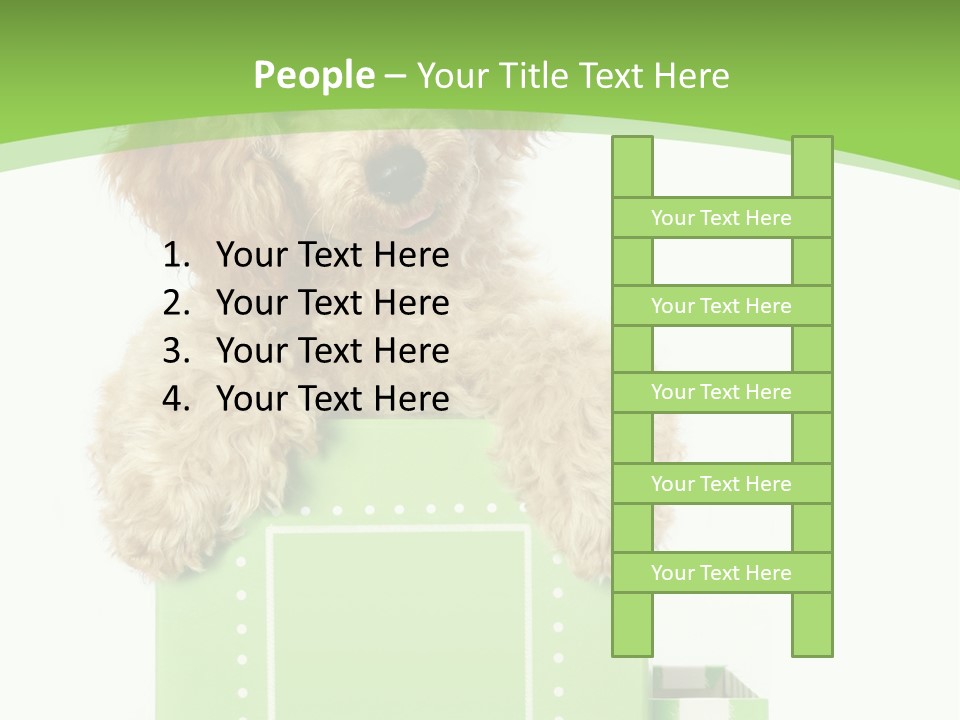 Christmas Dog PowerPoint Template