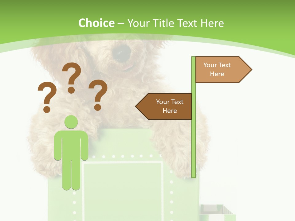 Christmas Dog PowerPoint Template