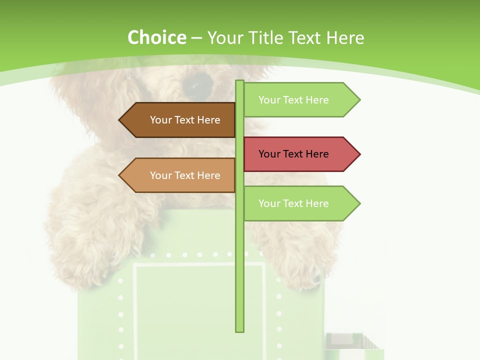 Christmas Dog PowerPoint Template