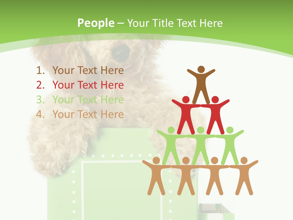 Christmas Dog PowerPoint Template