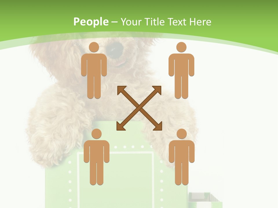 Christmas Dog PowerPoint Template