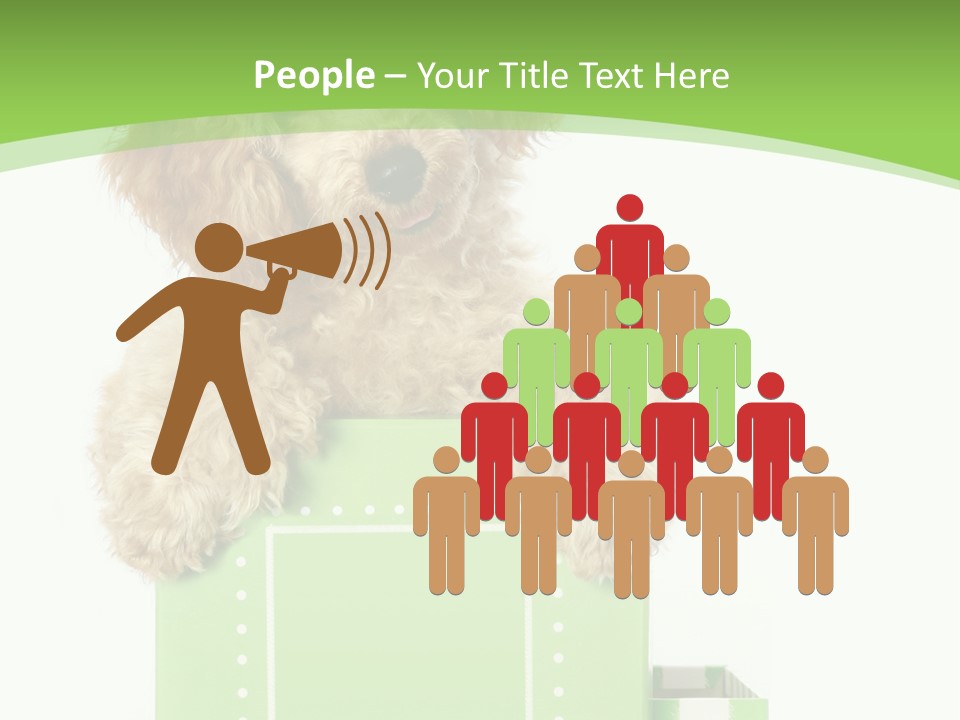 Christmas Dog PowerPoint Template