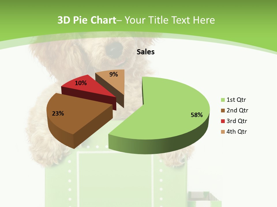 Christmas Dog PowerPoint Template