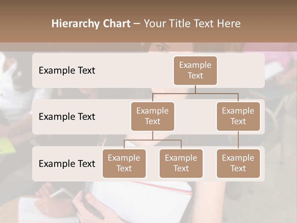 Student Behind Education PowerPoint Template