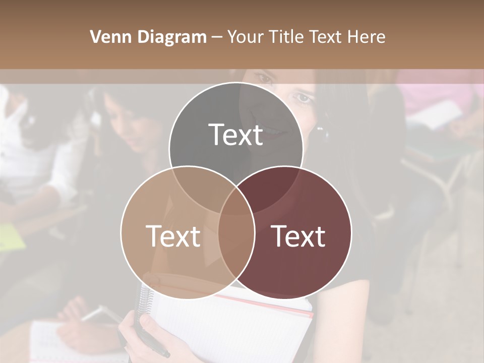 Student Behind Education PowerPoint Template