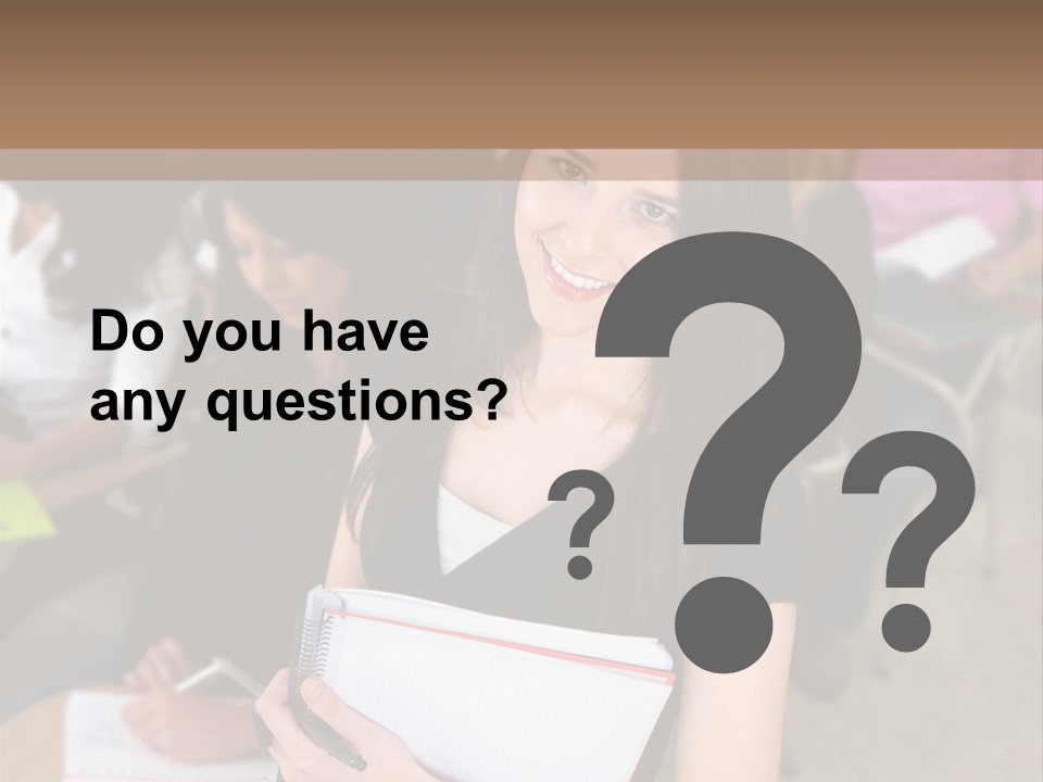 Student Behind Education PowerPoint Template