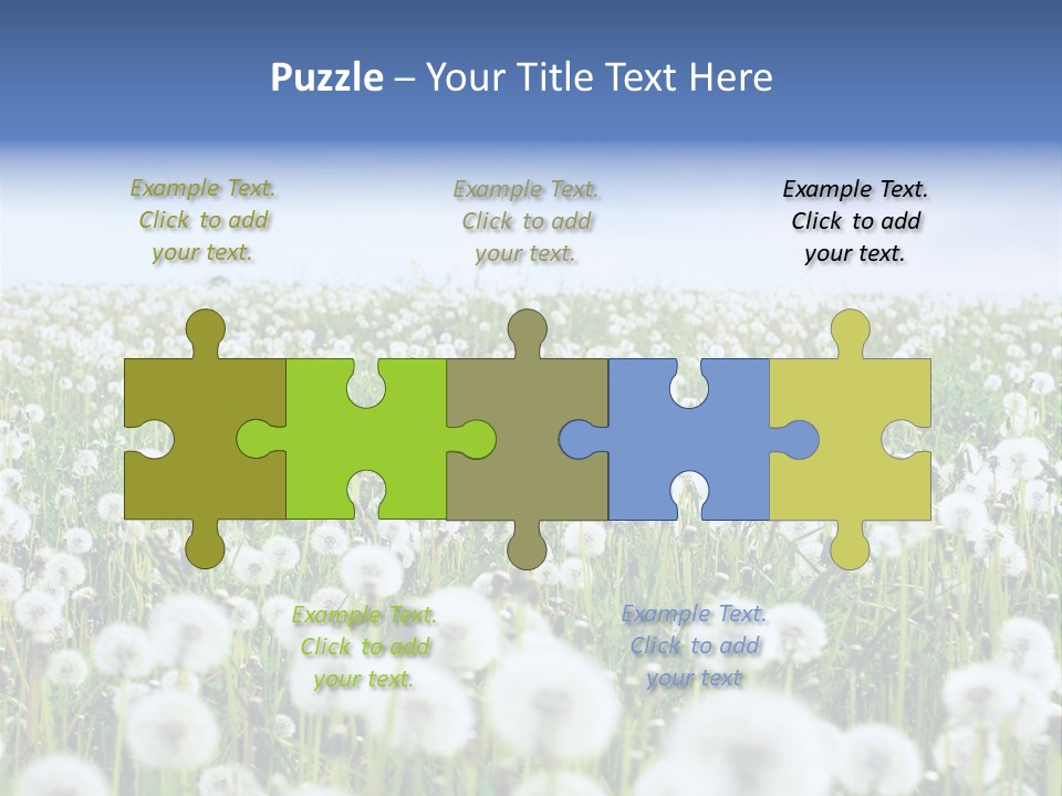 Campo Flores PowerPoint Template