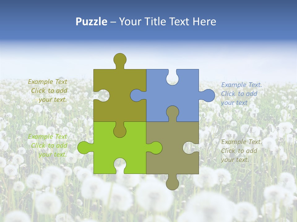 Campo Flores PowerPoint Template