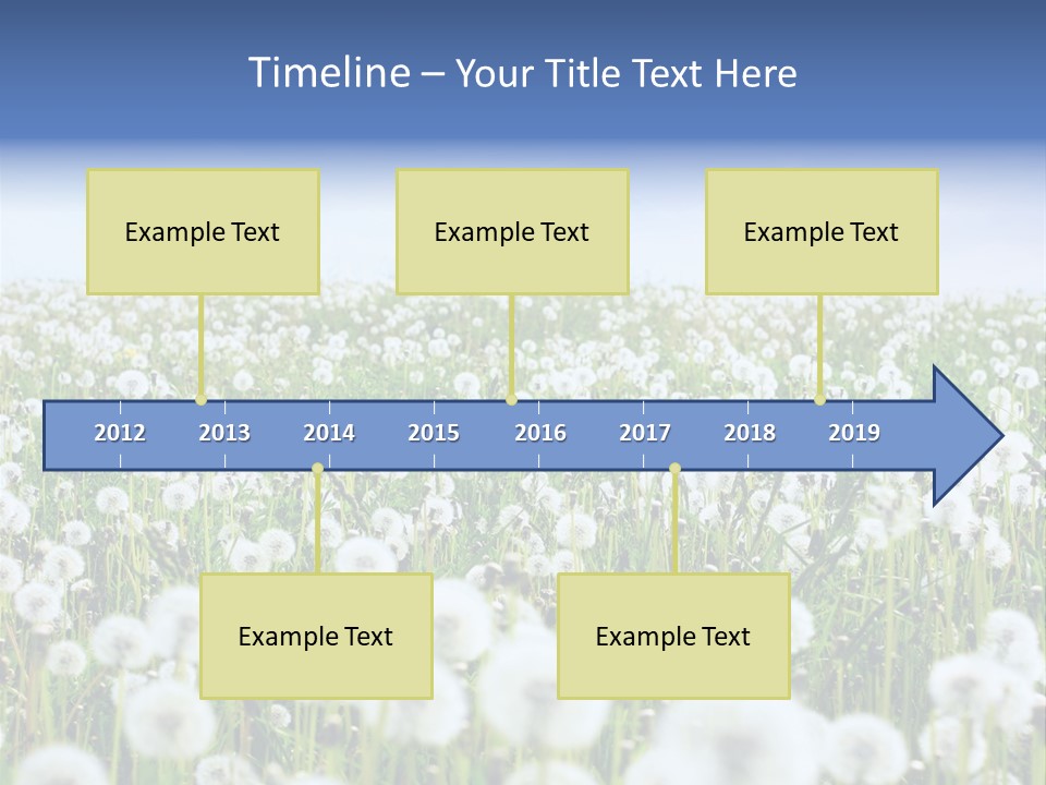 Campo Flores PowerPoint Template